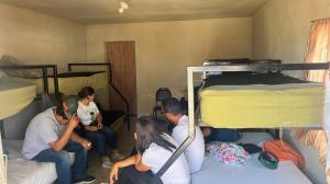Migrantes ecuatorianos rescatados