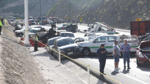 Dos personas murieron en el accidente en Guayllabamba