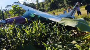 Otra avioneta se estrelló en Pastaza.