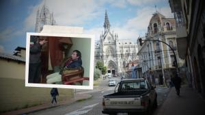 Fredy Chuchuca habitaba cerca de la Basílica del Voto Nacional, en el Centro Histórico de Quito.