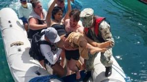 Galápagos turista herida