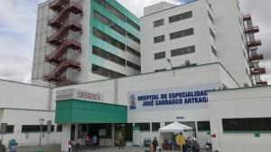 La bebé acuchillada se encuentra internada en el hospital del IESS de Cuenca.