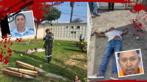 asesinato en cementerios de Durán