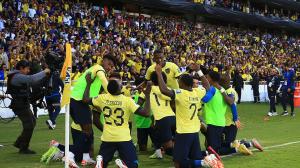 La selección de Ecuador