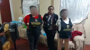 Los presuntos delincuentes fueron puestos a órdenes de las autoridades peruanas.