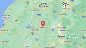 El sismo ocurrió en La Maná, provincia de Cotopaxi.