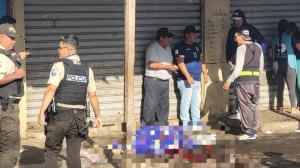 Una persona fue asesinada cerca de un mercado de La Libertad.