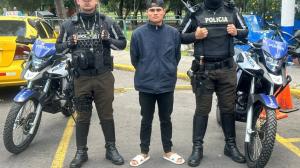Detenidos - droga - Quito