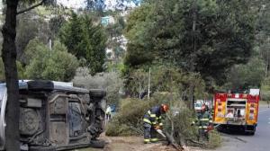 Se registraron varios accidentes de tránsito en Quito.