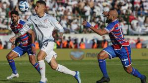 Liga de Quito está empatando ante Fortaleza.