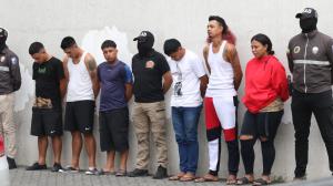 Banda responsable de muchos robos fue capturada en Guayaquil.