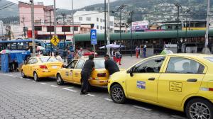 Taxistas - extorsión - Quito