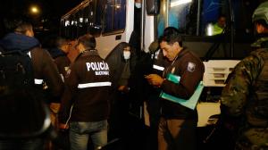 Los sospechosos fueron trasladados a Quito, luego de sus aprehensiones en siete provincias.