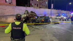 Accidente con cinco muertos en Riobamba