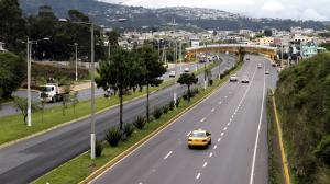 La Autopista General Rumiñahui cuenta con tramos que tienen contraflujo en diferentes horarios.