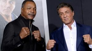 Carl Weathers  -  Sylvester Stallone