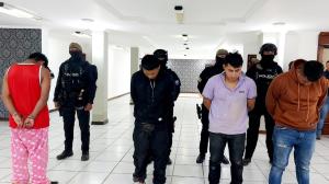 Presuntos delincuentes fueron detenidos en Loja.