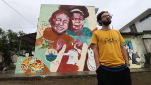 Pintor murales Socio Vivienda