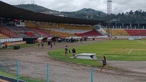 El estadio de Cuenca está en medio de una polémica por su administración.
