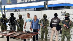 Dos presuntos terroristas fueron detenidos en Rioverde.