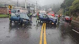 Accidente - heridos - Quito