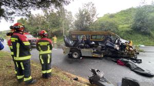 El percance vial provocó el deceso de un niño y lesiones en otras siete personas, en el sector El Troje, del sur de Quito, en plena avenida Simón Bolívar.