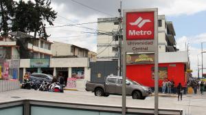 parada del Metro de la Universidad Central del Ecuador