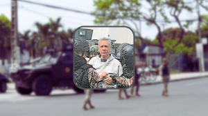 Jorge Glas fue trasladado de urgencia al Hospital Militar, en Guayaquil, al mediodía del lunes 8 de abril de 2024.