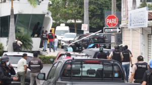 El atentado contra TC Televisión ocurrió el 9 de enero de 2024, en el norte de Guayaquil.