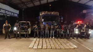 Golpe al narcotráfico en Esmeraldas: casi 200 kilos de cocaína incautados.