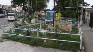Un parque de La Florestas fue el escenario de una balacera.