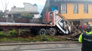 El accidente de tránsito fue reportado la mañana de este lunes 10 de junio de 2024, en el cantón Mejía.