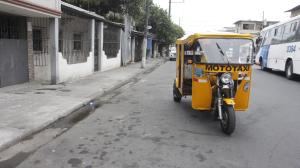 En esta zona de Guayaquil, calle Chambers, ocurrió el ataque a un tricimotero.