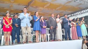 La ceremonia contó con muchas autoridades del Guayas.