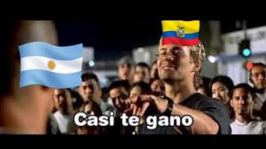 Ecuador hizo un partido de ensueño ante Argentina, pero no ganó.