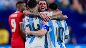 Argentina superó sin inconvenientes a Canadá y jugará la final de Copa América.
