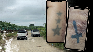 tatuajes de hombre degollado en Machala