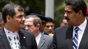 Correa y Maduro