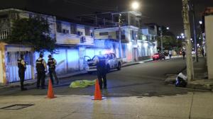 Baleado en Urdesa