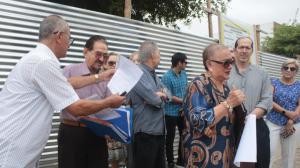 Los residentes de la urbanización Guayaquil Tenis.