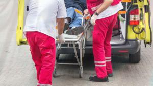 Ambulancia | Herido | Paramédicos | Taxista herido en Calderón | Quito