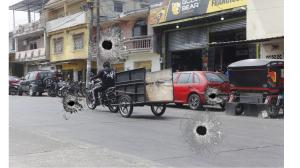 Padre e hija baleados en la cooperativa Juan Montalvo