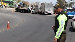 Accidente en la Pifo - Papallacta