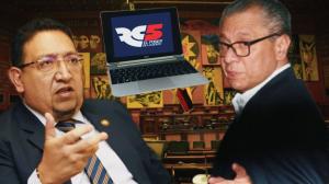 Jorge Glas y Virgilio Saquicela