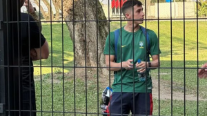 Ecuatoriano fue detenido por grabar el entrenamiento de Brasil.