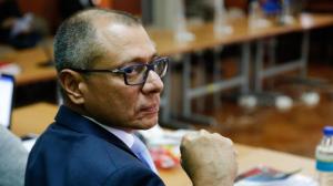 Jorge Glas, durante una audiencia ante la Corte Nacional Suprema de Quito, en 2017.