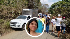 La joven fue encontrada por lugareños que circulaban por la zona.