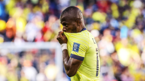 Enner Valencia anotó el gol de la victoria ante Perú.