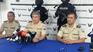 Fabary Montalvo, jefe policial de la Subzona Manabí dio a conocer detalles de la operación Cero Impunidad 10