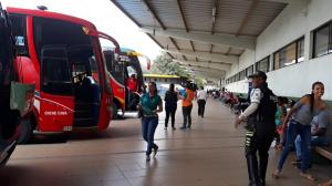 Terminal Terrestre de Esmeraldas.